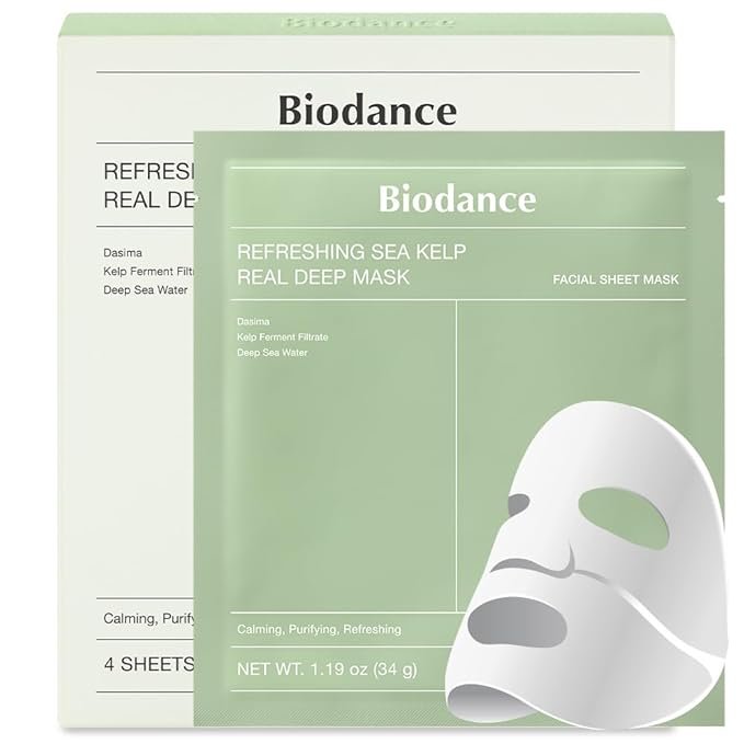Biodance Bio Mask - Collagen, Cera-nol, Sea Kelp 34g x4ea