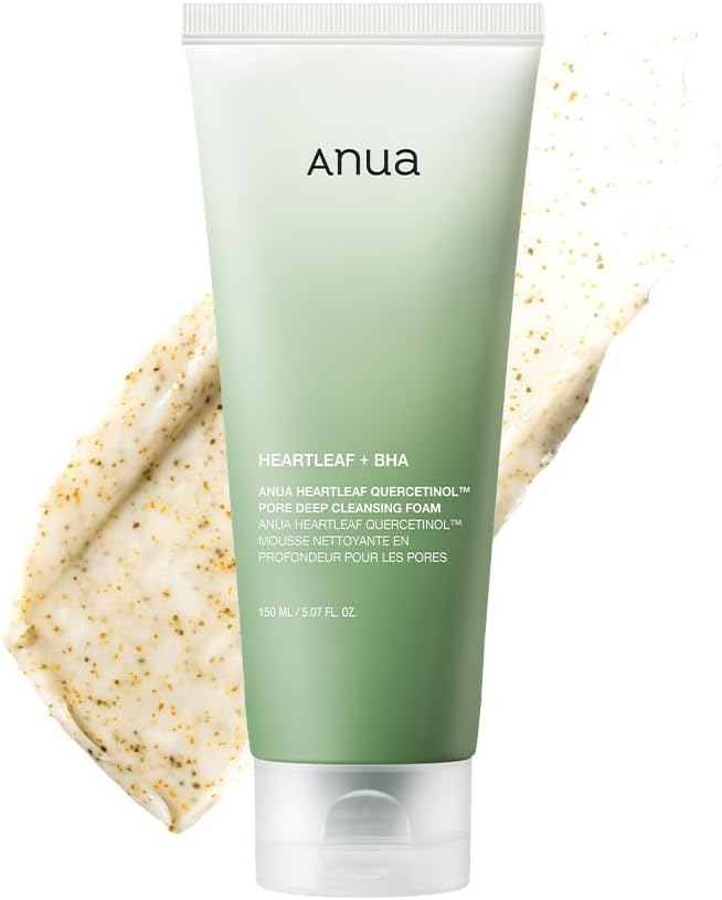 Anua Heartleaf Quercetinol Pore Deep Cleansing Foam (150ml)