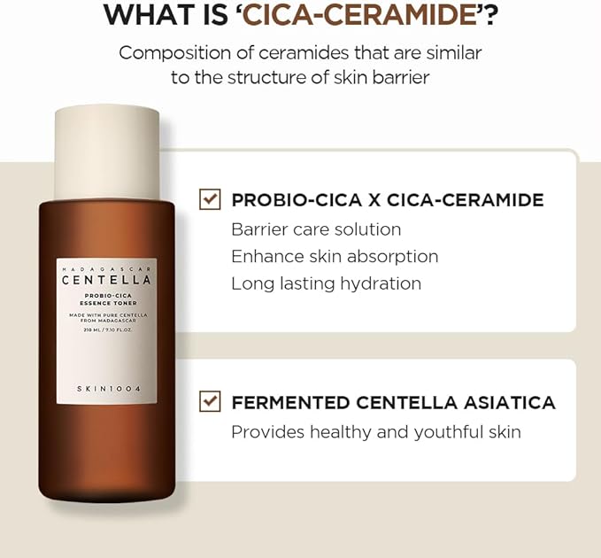 Skin1004 Madagascar Centella Probio-Cica Essence Toner (210ml)