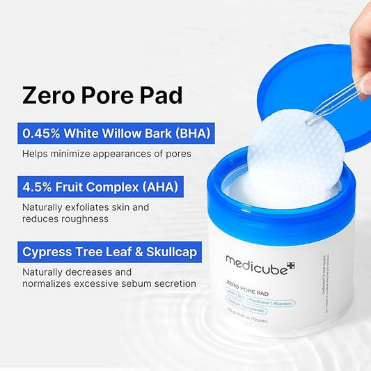 Medicube Zero Pore Pads 2.0 (70 pads)