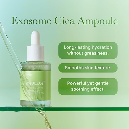Medicube Exosome Cica Tea Tree Ampoule (30ml)