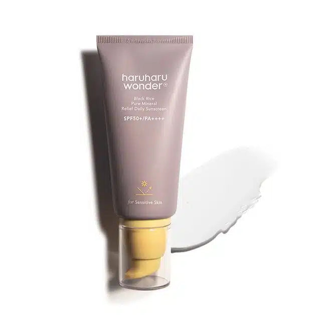 Haruharu Wonder Black Rice Pure Mineral Relief Daily Sunscreen SPF50+ PA++++ (50ml)