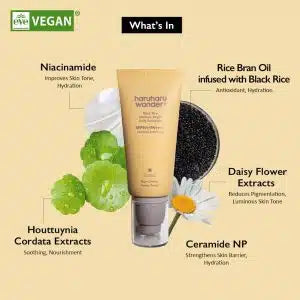 Haruharu Wonder Black Rice Moisture Airy Daily Sunscreen SPF 50+ PA++++ (50ml)