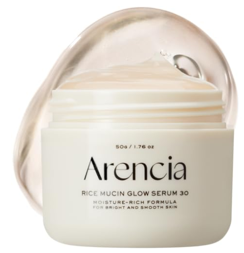 Arencia Rice Mucin Overnight Glow Face Mask Serum 30