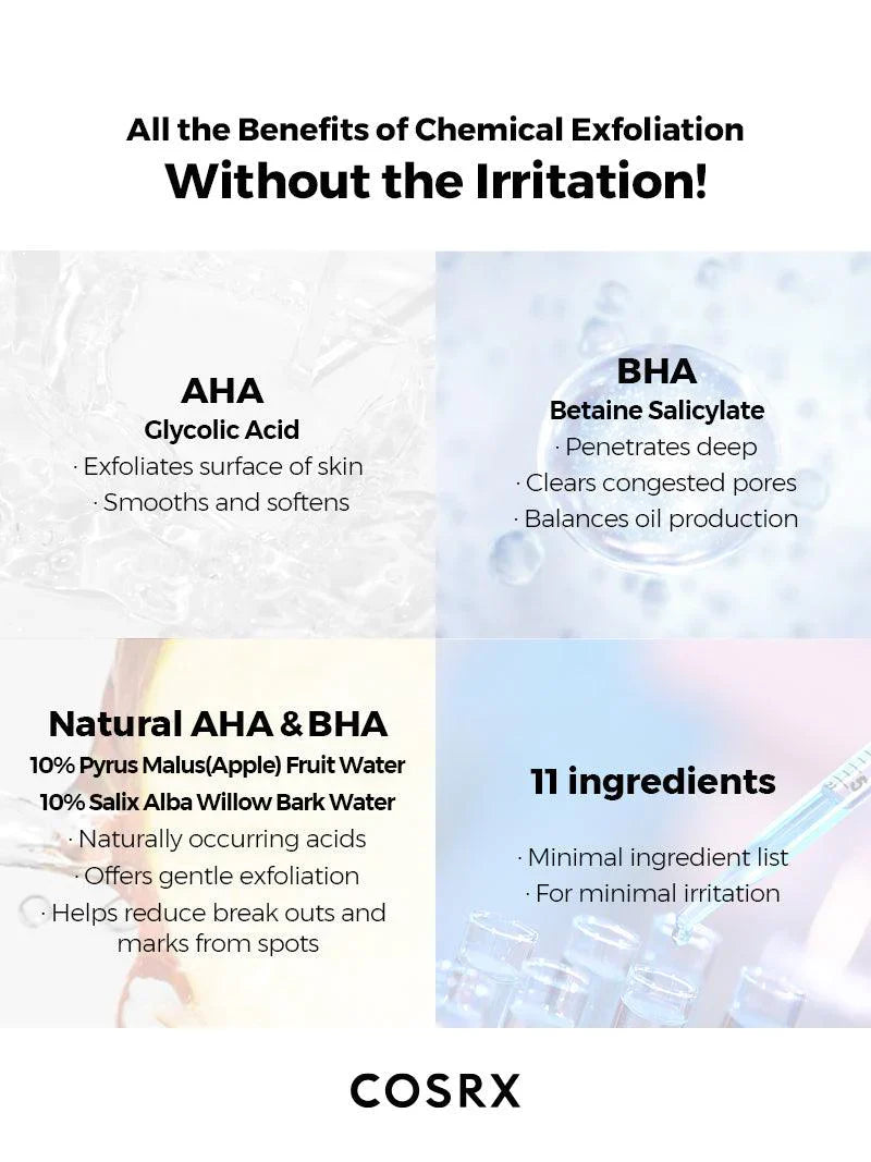 COSRX AHA/BHA Clarifying Treatment Toner (150ml)