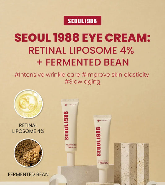 KSECRET - SEOUL 1988 Eye Cream : Retinal Liposome 4% + Fermented Bean (30ml)
