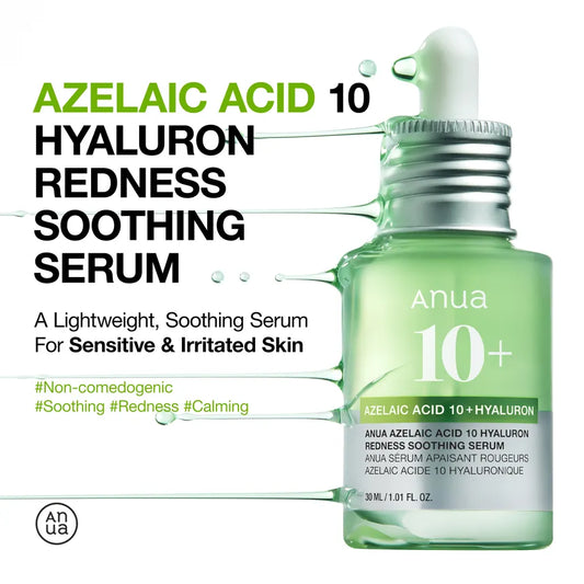 Anua - Azelaic Acid 10 Hyaluron Redness Soothing Serum (30ml)