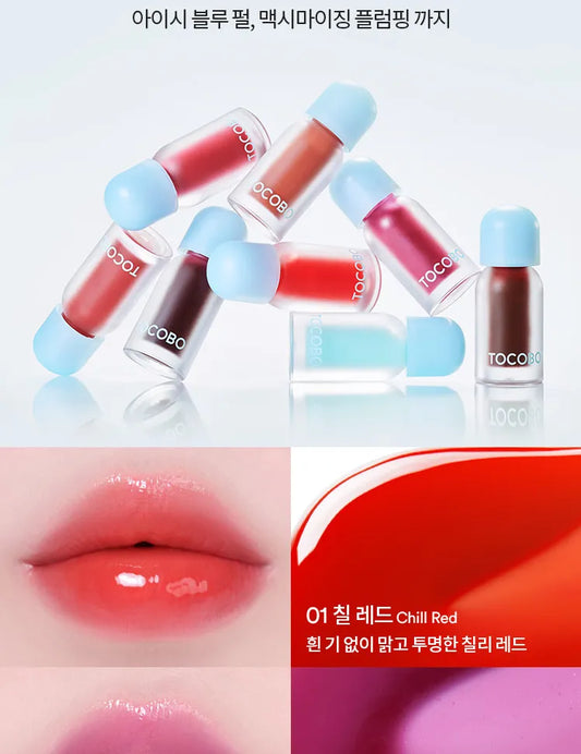 TOCOBO - Juicy Berry Plumping Lip Oil - 8 Colours