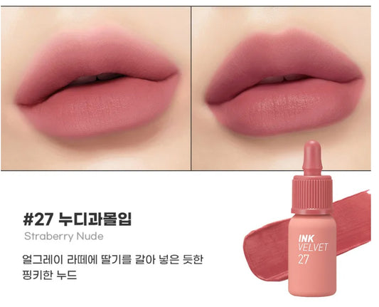 Peripera Ink Velvet - Strawberry Nude #27 (4g)