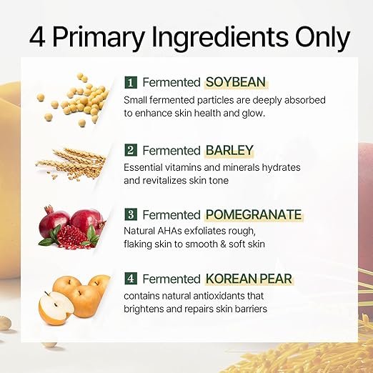 Mixsoon Bean Essence Exfoliating Hydrating Korean Skin Care Glass skin Hyaluronic Acid Serum (30ml)