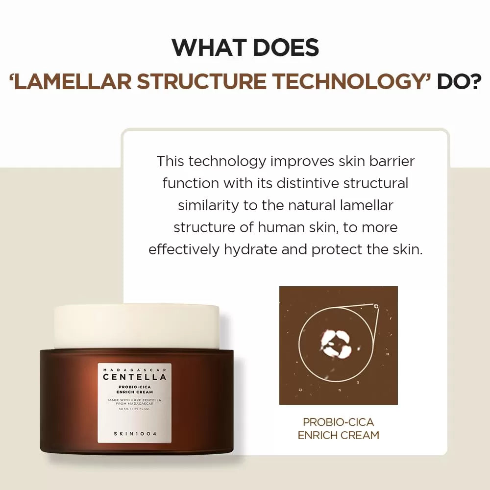 Skin1004 Madagascar Centella Probio-Cica Enrich Cream (50ml)