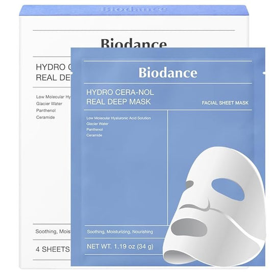 Biodance Bio Mask - Collagen, Cera-nol, Sea Kelp 34g x4ea