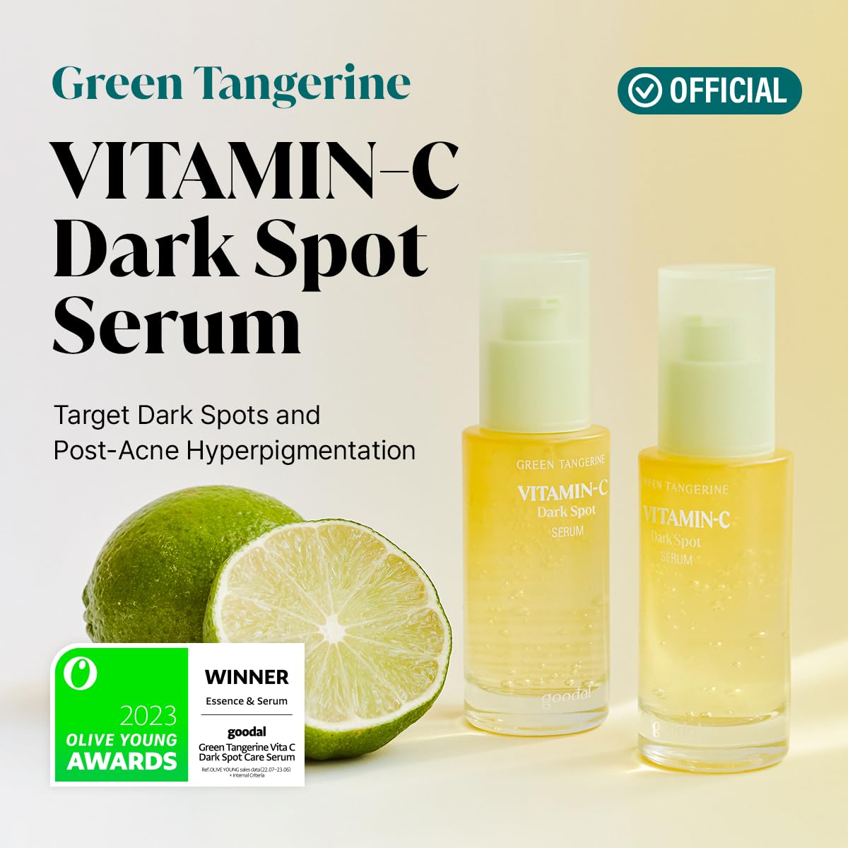 Goodal Green Tangerine Vita C Dark Spot Care Serum (40ml)