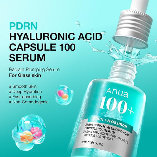 Anua PDRN Hyaluronic Acid Capsule 100 Serum (30ml)