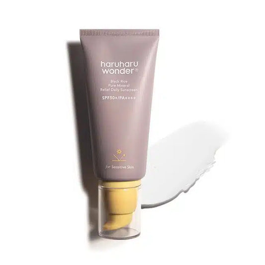 Haruharu Wonder Black Rice Pure Mineral Relief Daily Sunscreen SPF50+ PA++++ (50ml)