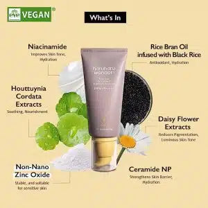Haruharu Wonder Black Rice Pure Mineral Relief Daily Sunscreen SPF50+ PA++++ (50ml)
