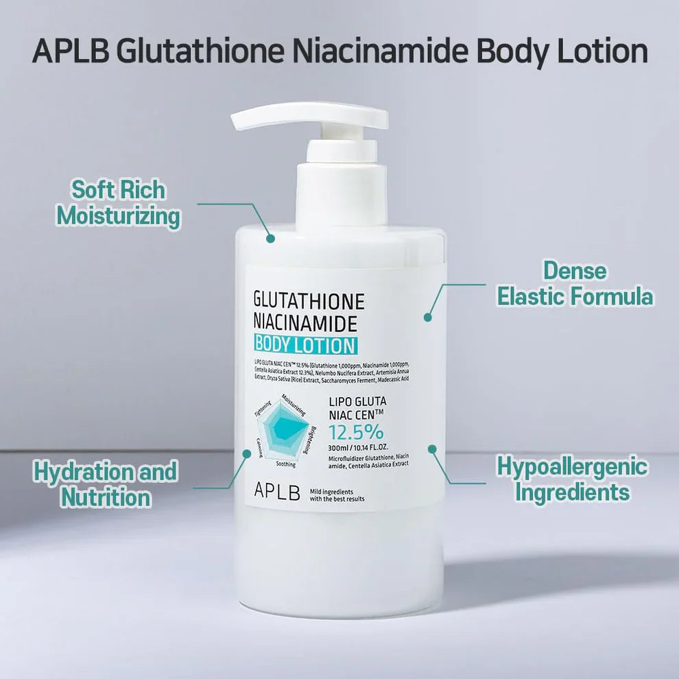 APLB Glutathione Niacinamide Body Lotion (300ml)