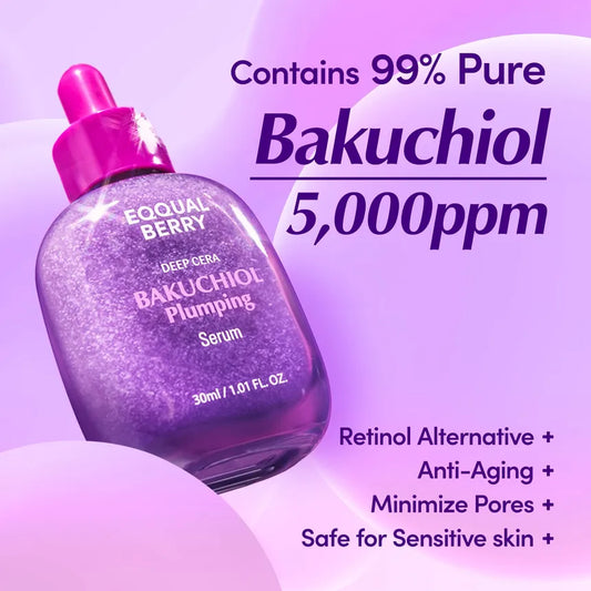 EQQUALBERRY - Bakuchiol Plumping Serum (30ml)