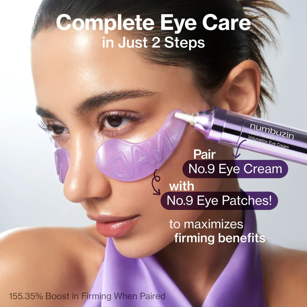 Numbuzin No.9 NAD+ Retinol Volumetox Eye Cream (10ml)